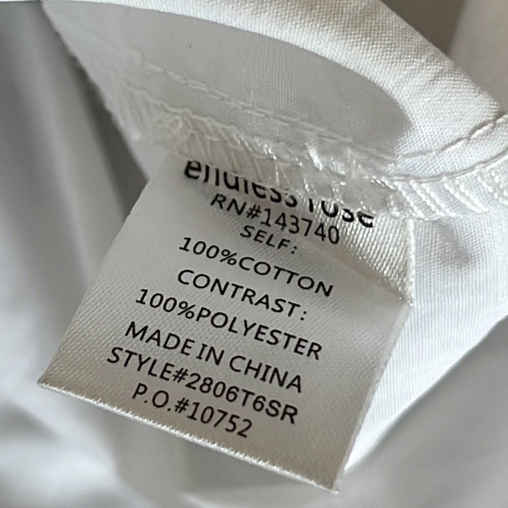 Endless Rose White Lace Top - Picture 10 of 11